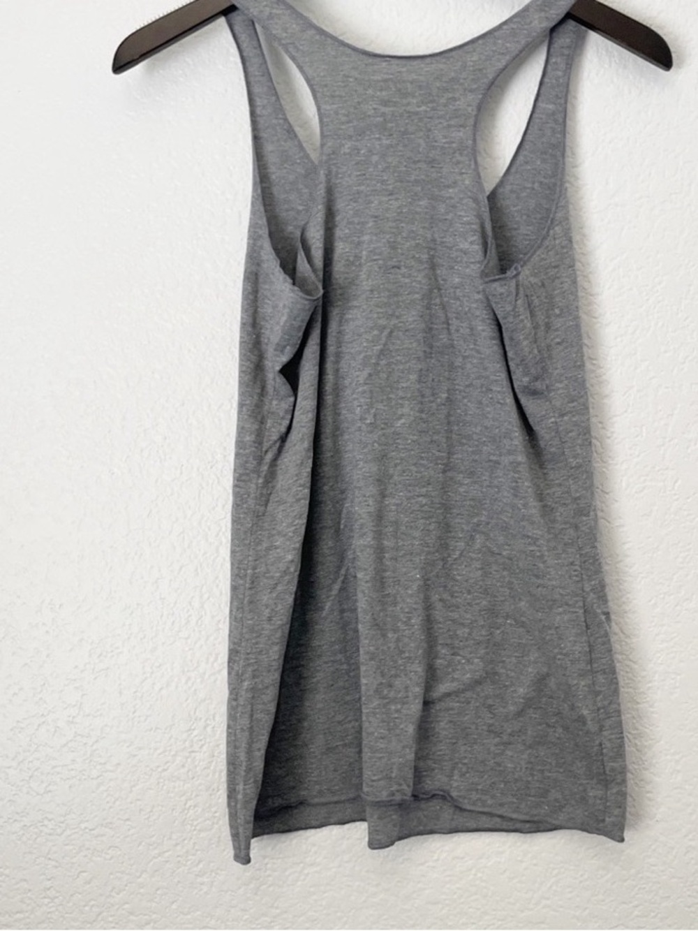 Grey Racerback Tank Top - Basic Women's Essential
